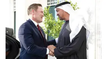 رئيس الدولة يبحث مع المندوب الأميركي لدى الأمم المتحدة التطورات في المنطقة